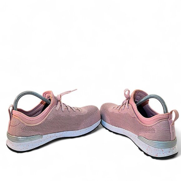 Skechers Women Work Bulkin Balran Comp Toe Sneaker Pink Shoes Size 6.5" - Picture 5 of 7